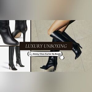 Jimmy Choo Karter 85 Boots 36.5